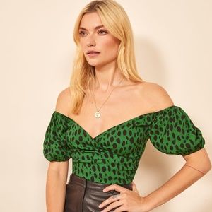 Reformation Lampone Top (NWT)
